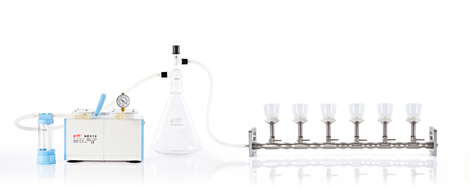 6-Branch Microbial Enumeration Tester