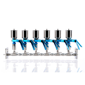6-Branch Rubber Plug Type Manifolds Vacuum Filtration