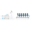 3-Branch Rubber Plug Type Manifolds Vacuum Filtration
